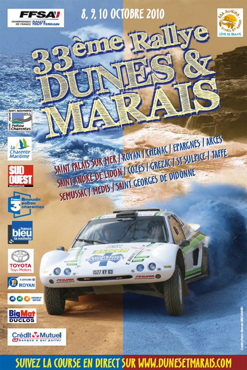 Rallye Dunes et Marais 2010