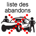 Liste des abandons