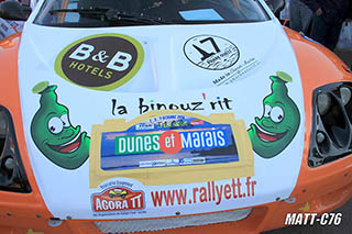 Rallye National Dunes et Marais 2016 39eme édition