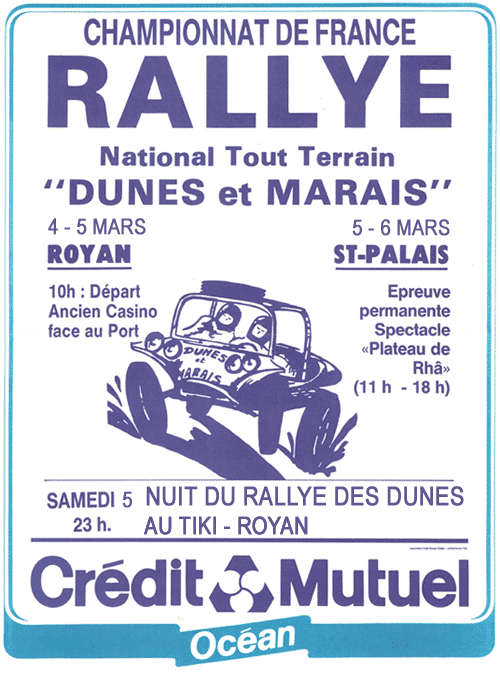 Rallye Dunes et Marais 2015