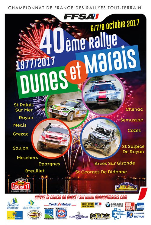 Rallye Dunes et Marais 2017