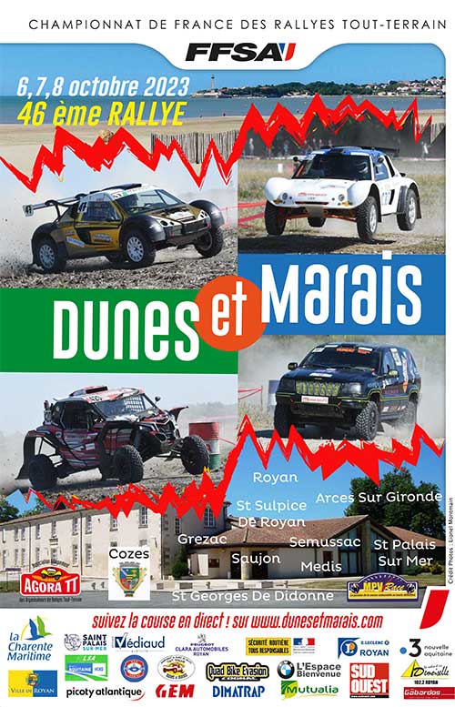 Rallye Dunes et Marais 2023