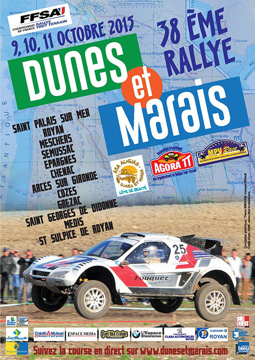 Rallye Dunes et Marais 2015