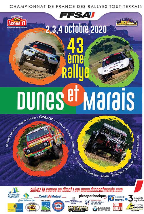 Rallye Dunes et Marais 2020